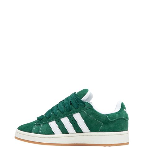 adidas campus wit met groen|Adidas campus schoenen.